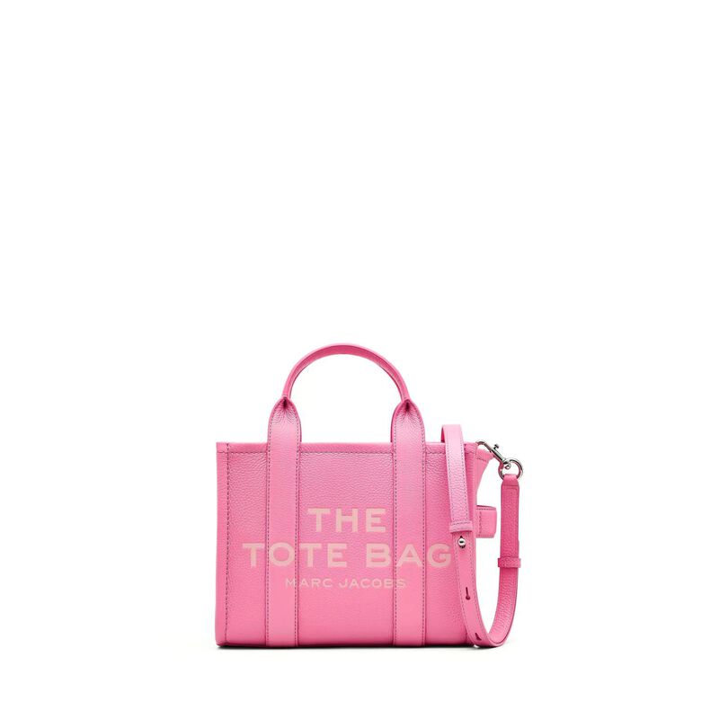 MARC JACOBS The Leather Small Tote Bag image number 12